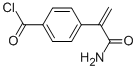 Benzoyl chloride, 4-[1-(aminocarbonyl)ethenyl]- (9CI) CAS#: 59190-00-0