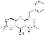 Benzyl 2-Acetamido-2-deoxy-4,6-O-isopropylidene-b-D-glucopyranoside CAS#: 50605-12-4