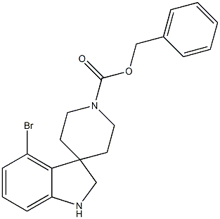Benzyl 4-Bromospiro[Indoline-3,4'-Piperidine]-1'-Carboxylate CAS#: 473737-34-7