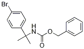 Benzyl N-[2-(4-broMophenyl)propan-2-yl]carbaMate CAS#: 578729-08-5