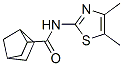 Bicyclo[2.2.1]heptane-2-carboxamide, N-(4,5-dimethyl-2-thiazolyl)- (9CI) CAS#: 489407-89-8