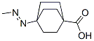 Bicyclo[2.2.2]octane-1-carboxylic acid, 4-[(1E)-methylazo]- (9CI) CAS#: 500997-58-0