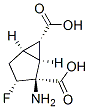 Bicyclo[3.1.0]hexane-2,6-dicarboxylic acid, 2-amino-3-fluoro-, (1S,2S,3R,5R,6S)- (9CI) CAS#: 446822-82-8
