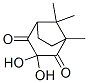 Bicyclo[3.2.1]octane-2,4-dione, 3,3-dihydroxy-1,8,8-trimethyl- (9CI) CAS#: 408527-20-8