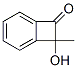 Bicyclo[4.2.0]octa-1,3,5-trien-7-one, 8-hydroxy-8-methyl- (9CI) CAS#: 503564-74-7