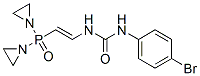 Bis(1-aziridinyl)[2-[3-(4-bromophenyl)ureido]vinyl]phosphine oxide CAS#: 54948-27-5