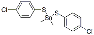 Bis[(4-chlorophenyl)thio]dimethylstannane CAS#: 55216-04-1
