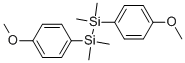 Bis(4-methoxyphenyl)-1,1,2,2-tetramethyldisilane, 97% CAS#: 6009-50-3