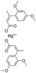 Bis[(Z)-3-(2,4-dimethoxyphenyl)-2-butenoic acid]magnesium salt CAS#: 54283-65-7