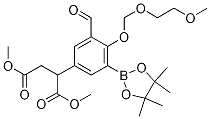 Butanedioic acid, 2-[3-forMyl-4-[(2-Methoxyethoxy)Methoxy]-5-(4,4,5,5-tetraMethyl-1,3,2-dioxaborolan-2-yl)phenyl]-, 1,4-diMethyl ester CAS#: 488713-67-3