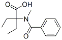 Butanoic  acid,  2-(benzoylmethylamino)-2-ethyl- CAS#: 500291-03-2
