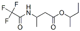 Butanoic acid, 3-[(trifluoroacetyl)amino]-, 1-methylpropyl ester CAS#: 54986-67-3