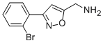 C-[3-(2-BROMO-PHENYL)-ISOXAZOL-5-YL]-METHYLAMINE CAS#: 543713-38-8