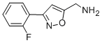 C-[3-(2-FLUORO-PHENYL)-ISOXAZOL-5-YL]-METHYLAMINE CAS#: 543713-33-3