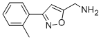C-(3-O-TOLYL-ISOXAZOL-5-YL)-METHYLAMINE CAS#: 543713-37-7