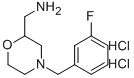 C-[4-(3-FLUORO-BENZYL)-MORPHOLIN-2-YL]-METHYLAMINE DIHYDROCHLORIDE CAS#: 407640-28-2