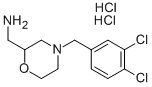 C-[4-(3,4-DICHLORO-BENZYL)-MORPHOLIN-2-YL]-METHYLAMINE DIHYDROCHLORIDE CAS#: 407640-03-3