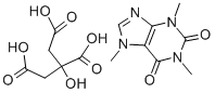 CAFFEINE CITRATED CAS#: 69-22-7
