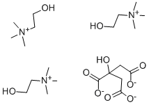 CHOLINE CITRATE CAS#: 546-63-4