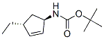 Carbamic acid, [(1R,4R)-4-ethyl-2-cyclopenten-1-yl]-, 1,1-dimethylethyl ester, CAS#: 441799-00-4