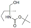 Carbamic acid, [(1S)-1-(hydroxymethyl)-1-methylbutyl]-, 1,1-dimethylethyl ester CAS#: 440125-98-4