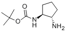 Carbamic acid, [(1S,2S)-2-aminocyclopentyl]-, 1,1-dimethylethyl ester (9CI) CAS#: 586961-34-4
