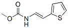 Carbamic  acid,  [2-(2-thienyl)ethenyl]-,  methyl  ester  (9CI) CAS#: 412034-93-6