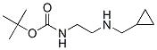Carbamic acid, [2-[(cyclopropylmethyl)amino]ethyl]-, 1,1-dimethylethyl ester CAS#: 532407-11-7
