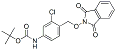 Carbamic acid, [3-chloro-4-[[(1,3-dihydro-1,3-dioxo-2H-isoindol-2-yl)oxy]methyl]phenyl]-, 1,1-dimethylethyl ester (9CI) CAS#: 445219-57-8
