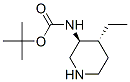 Carbamic acid, [(3S,4R)-4-ethyl-3-piperidinyl]-, 1,1-dimethylethyl ester (9CI) CAS#: 488728-05-8