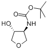 Carbamic acid, [(3S,4R)-tetrahydro-4-hydroxy-3-furanyl]-, 1,1-dimethylethyl CAS#: 412278-24-1