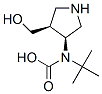 Carbamic acid, [(3S,4S)-4-(hydroxymethyl)-3-pyrrolidinyl]-, 1,1-dimethylethyl CAS#: 577776-82-0