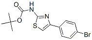 Carbamic  acid,  [4-(4-bromophenyl)-2-thiazolyl]-,  1,1-dimethylethyl  ester  (9CI) CAS#: 474429-54-4