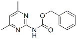 Carbamic acid, (4,6-dimethyl-2-pyrimidinyl)-, phenylmethyl ester (9CI) CAS#: 415686-90-7