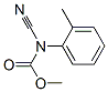 Carbamic acid, cyano(2-methylphenyl)-, methyl ester (9CI) CAS#: 443305-80-4