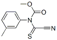 Carbamic  acid,  (cyanothioxomethyl)(3-methylphenyl)-,  methyl  ester  (9CI) CAS#: 5530-68-7