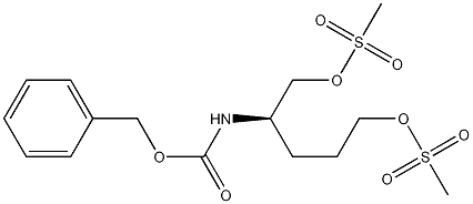 Carbamicacid,[(1R)-4-[(methylsulfonyl)oxy]-1-[[(methylsulfonyl)oxy]methyl]butyl]-,phenylmethylester(9CI) CAS#: 478646-29-6