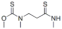 Carbamothioic  acid,  methyl[3-(methylamino)-3-thioxopropyl]-,  O-methyl  ester  (9CI) CAS#: 50836-92-5