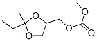 Carbonic acid, (2-ethyl-2-methyl-1,3-dioxolan-4-yl)methyl methyl ester (9CI) CAS#: 545517-71-3