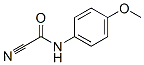 Carbonocyanidic  amide,  N-(4-methoxyphenyl)-  (9CI) CAS#: 502173-45-7