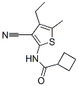 Cyclobutanecarboxamide, N-(3-cyano-4-ethyl-5-methyl-2-thienyl)- (9CI) CAS#: 444935-17-5