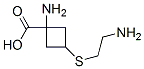 Cyclobutanecarboxylic acid, 1-amino-3-[(2-aminoethyl)thio]- (9CI) CAS#: 413597-70-3