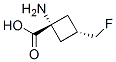 Cyclobutanecarboxylic acid, 1-amino-3-(fluoromethyl)-, trans- (9CI) CAS#: 439090-12-7