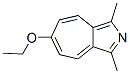 Cyclohepta[c]pyrrole, 6-ethoxy-1,3-dimethyl- (9CI) CAS#: 57015-33-5