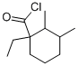Cyclohexanecarbonyl chloride, 1-ethyl-2,3-dimethyl- (9CI) CAS#: 54556-69-3