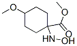 Cyclohexanecarboxylic acid, 1-(hydroxyamino)-4-methoxy-, methyl ester (9CI) CAS#: 596806-75-6