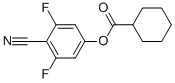 Cyclohexanecarboxylic acid, 4-cyano-3,5-difluorophenyl ester CAS#: 458549-24-1