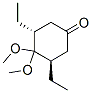 Cyclohexanone, 3,5-diethyl-4,4-dimethoxy-, (3R,5R)- (9CI) CAS#: 479544-01-9