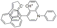 Cyclopenta-1,3-dienide, 1,4-diphenyl-5-quinolinium-2,3-(naphtha-1,8-di yl)-, inner salt CAS#: 57525-48-1