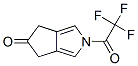 Cyclopenta[c]pyrrol-5(1H)-one, hexahydro-2-(trifluoroacetyl)-, (3aR,6aS)-rel- (9CI) CAS#: 445389-16-2